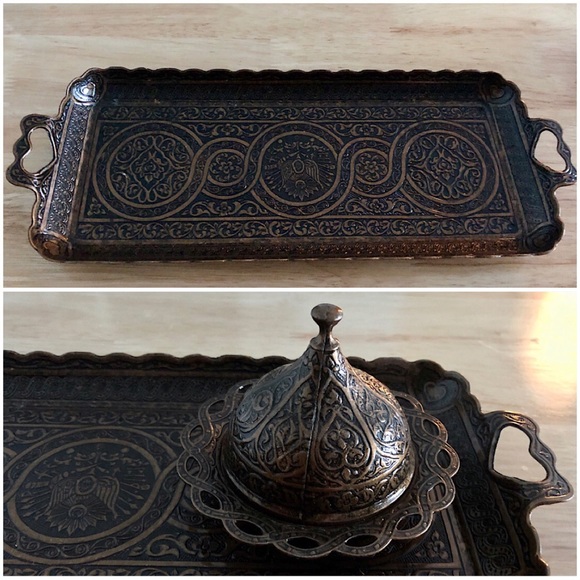 Turkish coffee tray - Picture 1 of 7